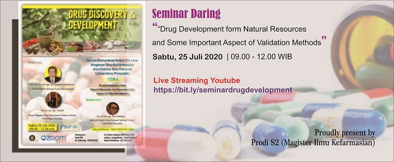 Online Seminar Drug Discovery & Development