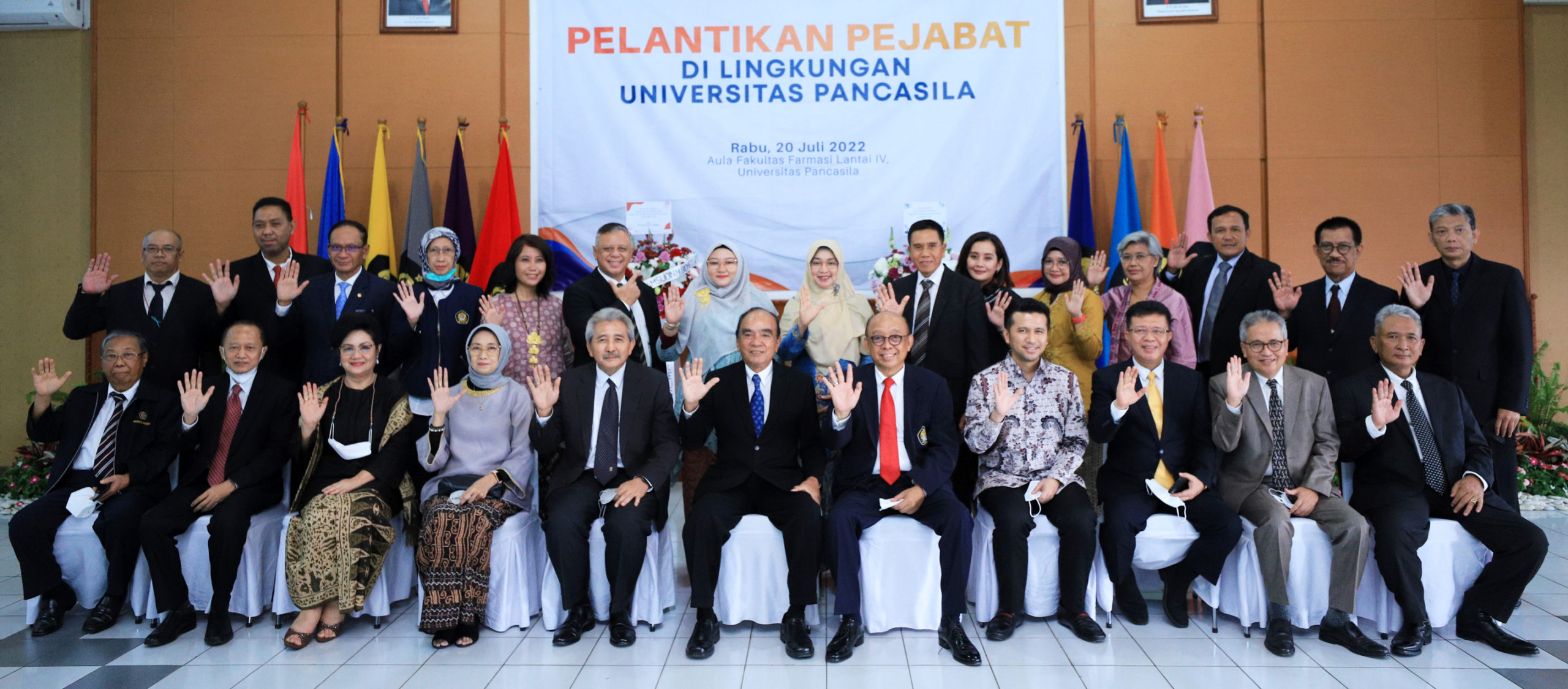 Inauguration of the Dean of the Faculty of Pharmacy, Pancasila University
