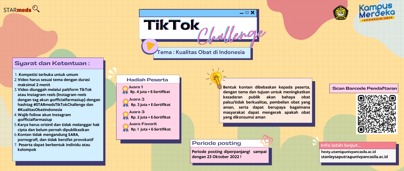 STARmeds Tiktok Challenge : Drug Quality in Indonesia