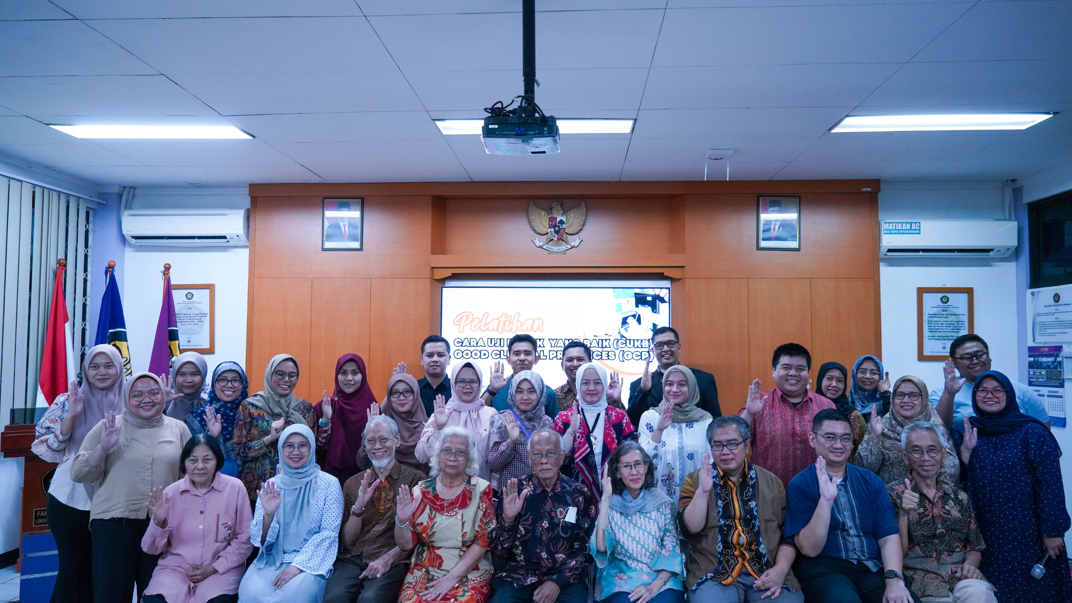Indonesian Research Ethics Consultancy (InaREC) gelar Pelatihan untuk Dosen dan Tenaga Kependidikan FFUP
