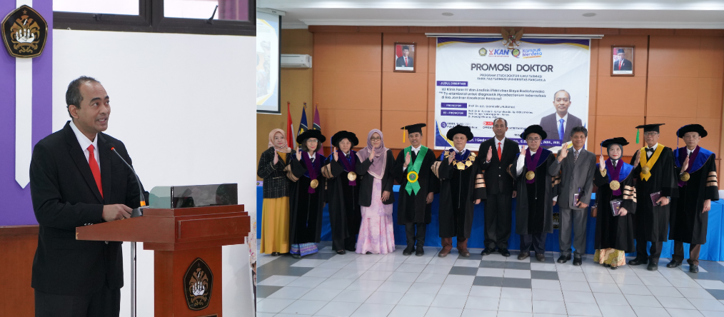 Promotion Doctor of Pharmacy Degree, I Gede Made Wirabrata Introduces New Safe and Effective TB Diagnostic