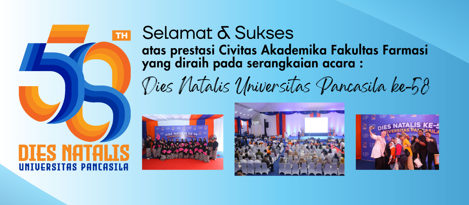 Achieving victory : FFUP Achieves Several Achievements in 58th Anniversary of Universitas Pancasila