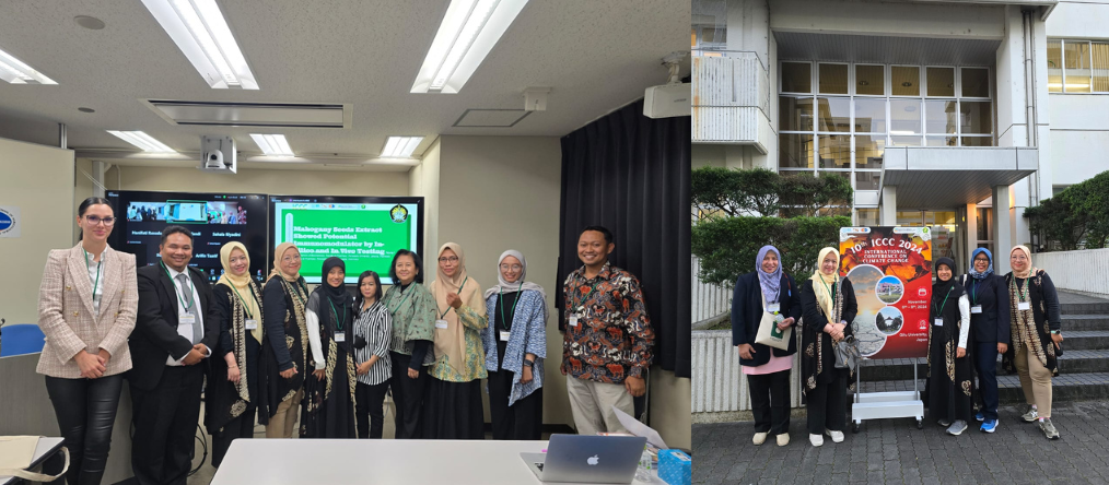 Dosen FFUP Berpartisipasi dalam International Conference on Climate Change (ICCC) ke-10 di Jepang