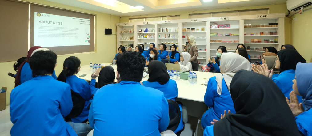 More than 100 Pancasila University Students Visit PT Nose Herbal Indo Factory