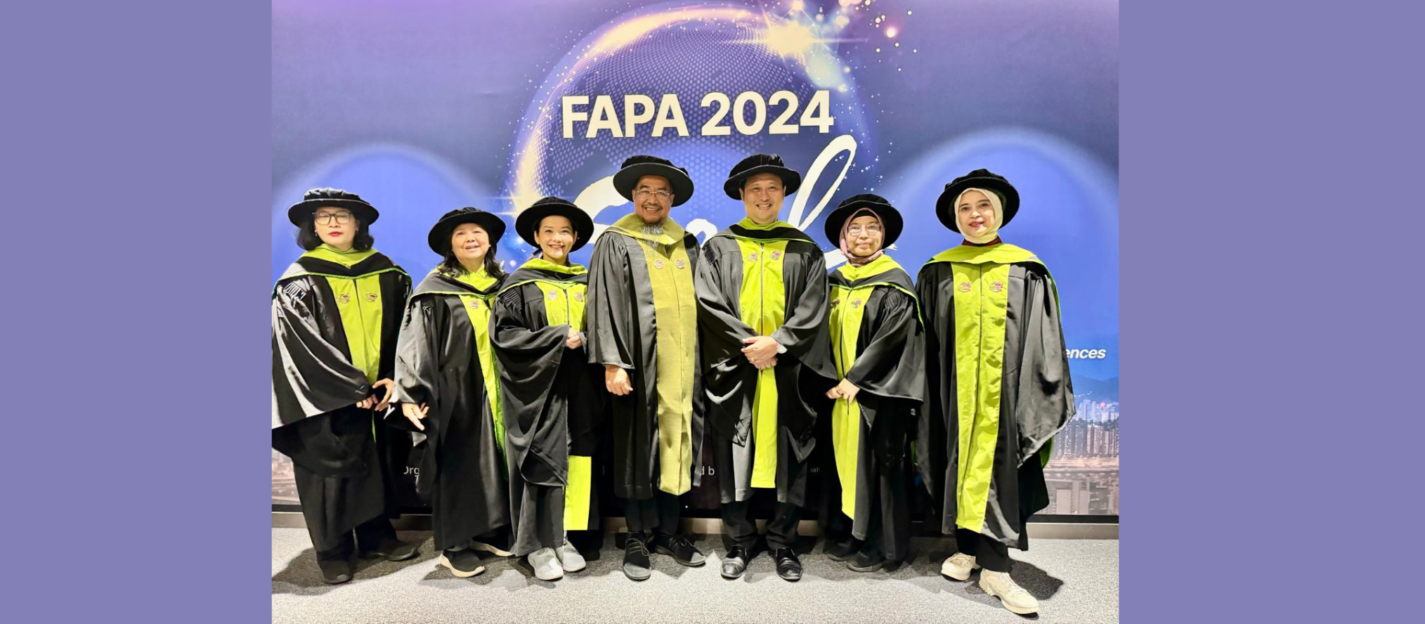 Sivitas Akademika Fakultas Farmasi Universitas Pancasila Diwisuda sebagai Founder Fellows FAPA-CP pada FAPA Congress 2024 di Seoul, Korea Selatan