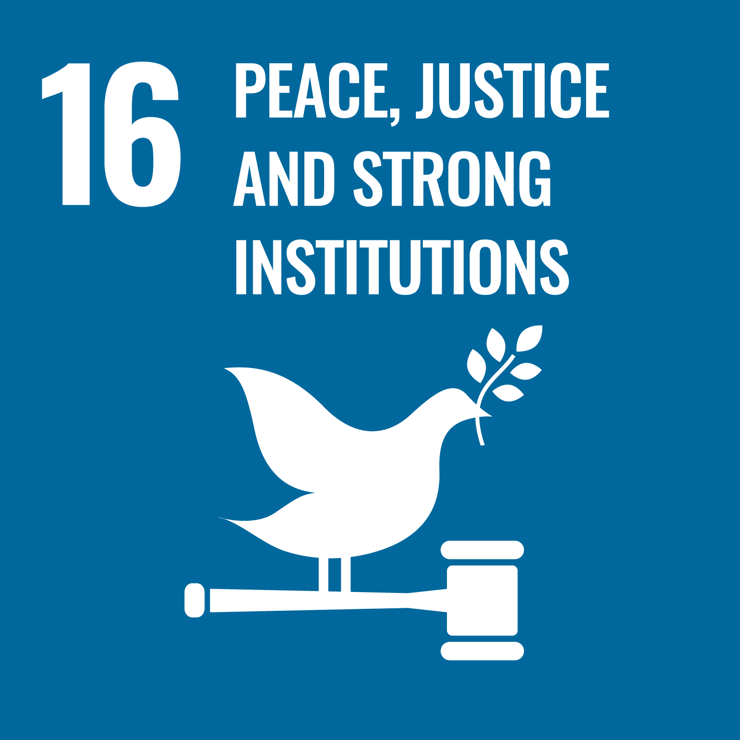 SDGs-16 peace justice and strong institutions