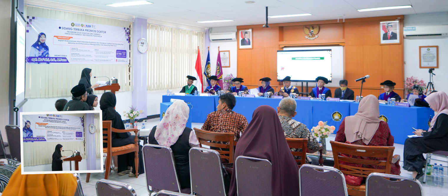 Doctoral Session of apt. Nur'aini: Uncovering Glucomannan's Potential as Anti-Inflammatory