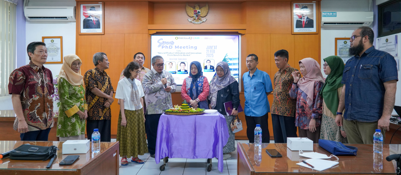 PhD Meeting FFUP: Wadah Kolaborasi dan Inovasi Produk Alam Berbasis Riset