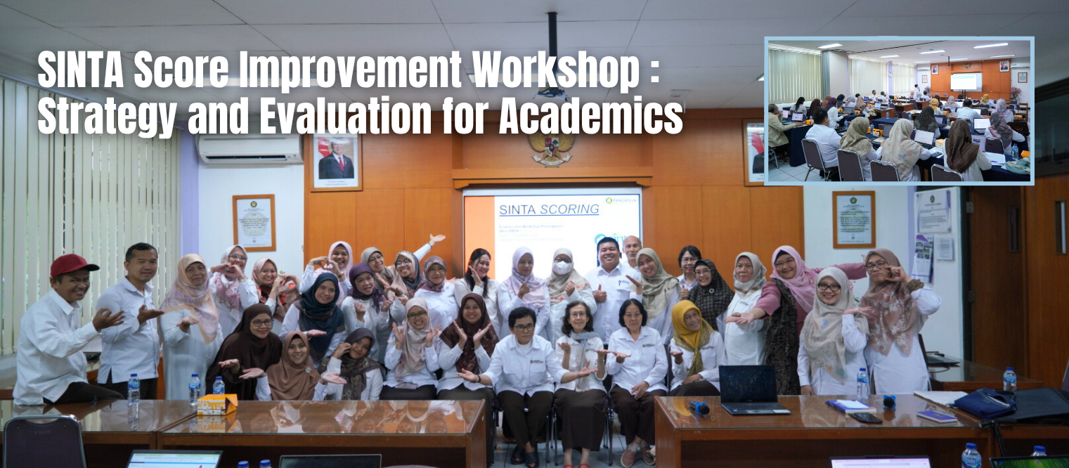 SINTA Score Improvement Workshop: Strategy and Evaluation for Academics