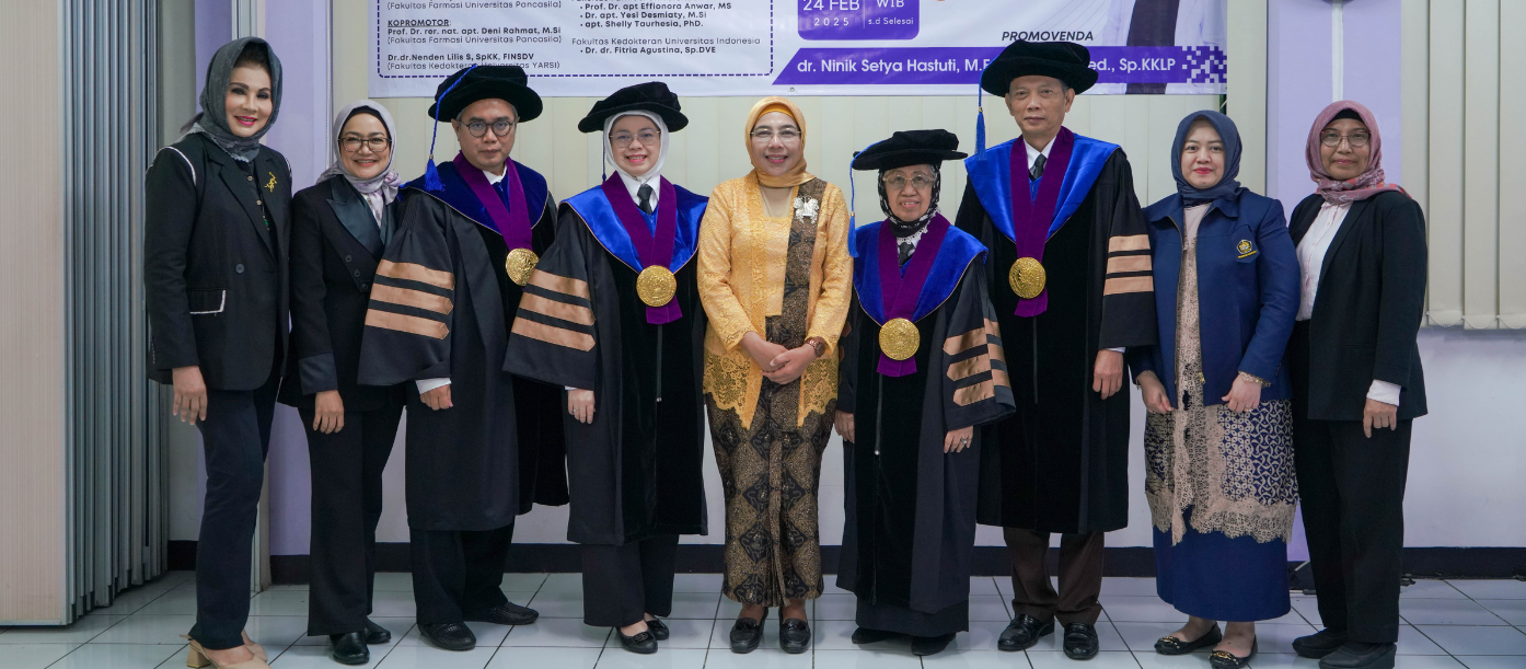 Inovasi Serum Antiaging dari Bunga Telang: dr. Ninik Setya Hastuti Pertahankan Disertasi Doktoral di Universitas Pancasila