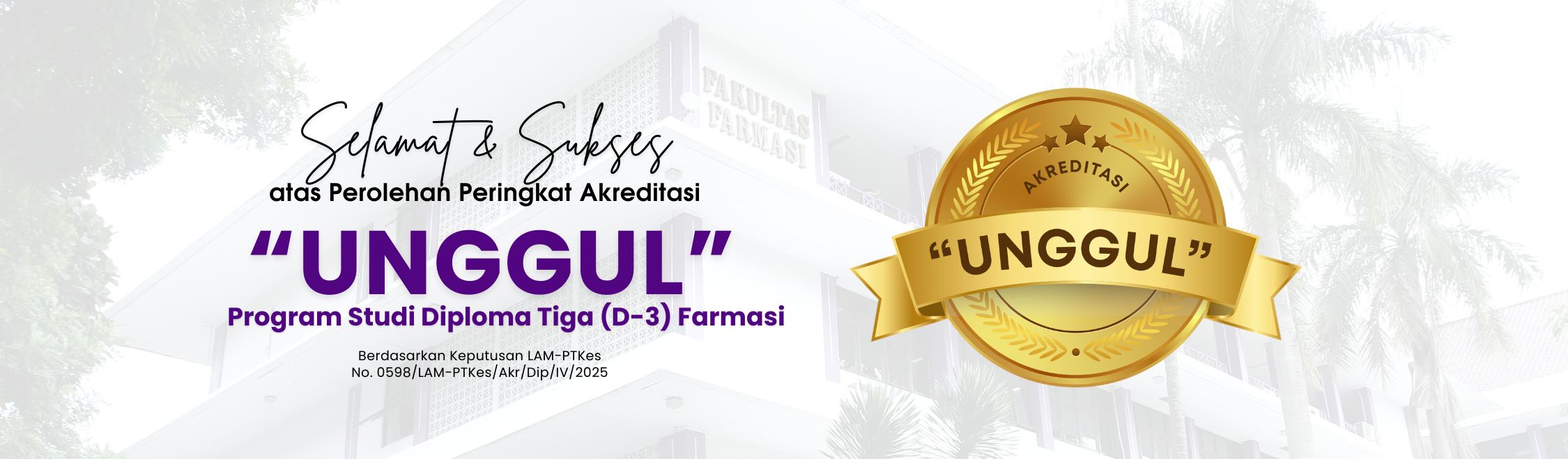 Akreditasi Unggul D3