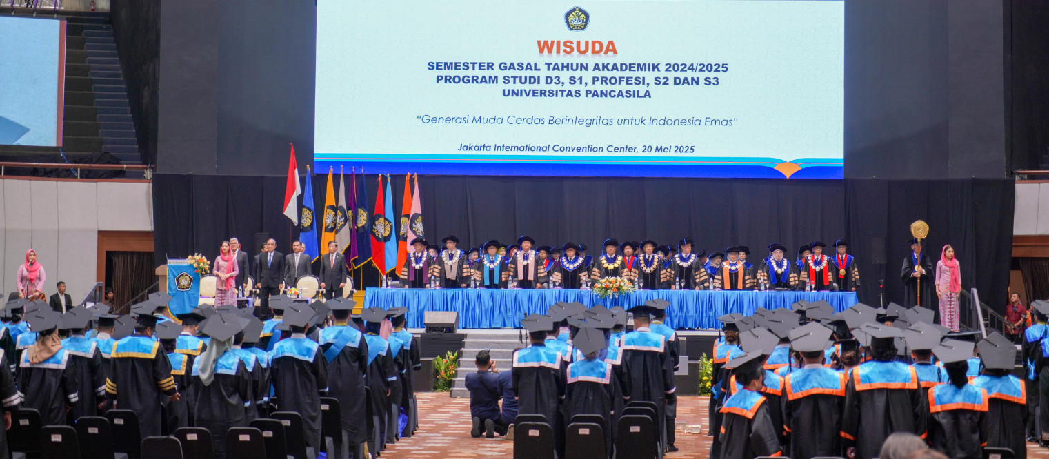 Universitas Pancasila Wisuda 896 Lulusan, 176 dari Fakultas Farmasi: Siapkan Generasi Cerdas dan Berintegritas untuk Indonesia Emas