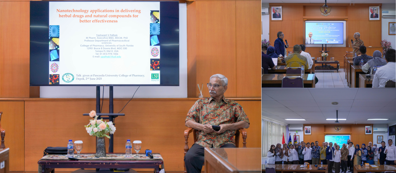 Sinergi Herbal dan Teknologi Nano: Guest Lecture FFUP Hadirkan Akademisi dari University of South Florida, USA