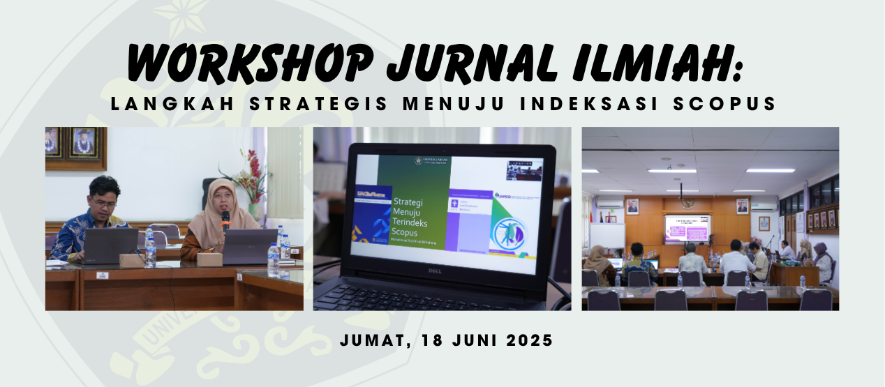 Workshop Jurnal Ilmiah: Langkah Strategis Menuju Indeksasi Scopus
