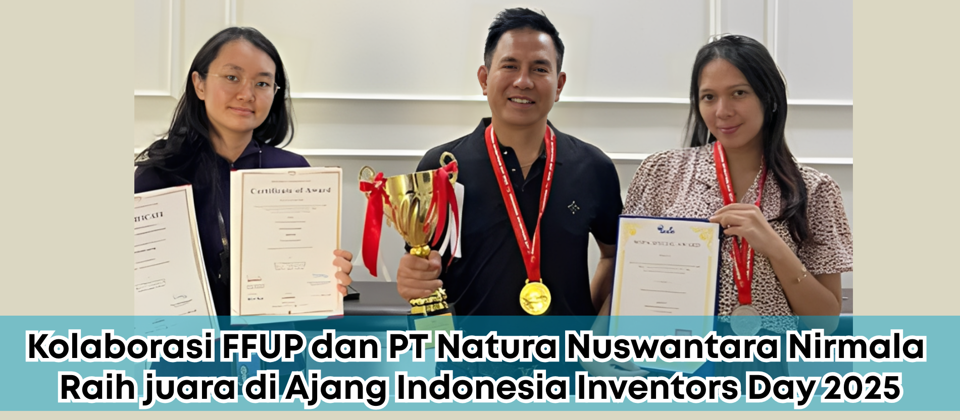 Kolaborasi Universitas dan Industri Torehkan Prestasi Internasional