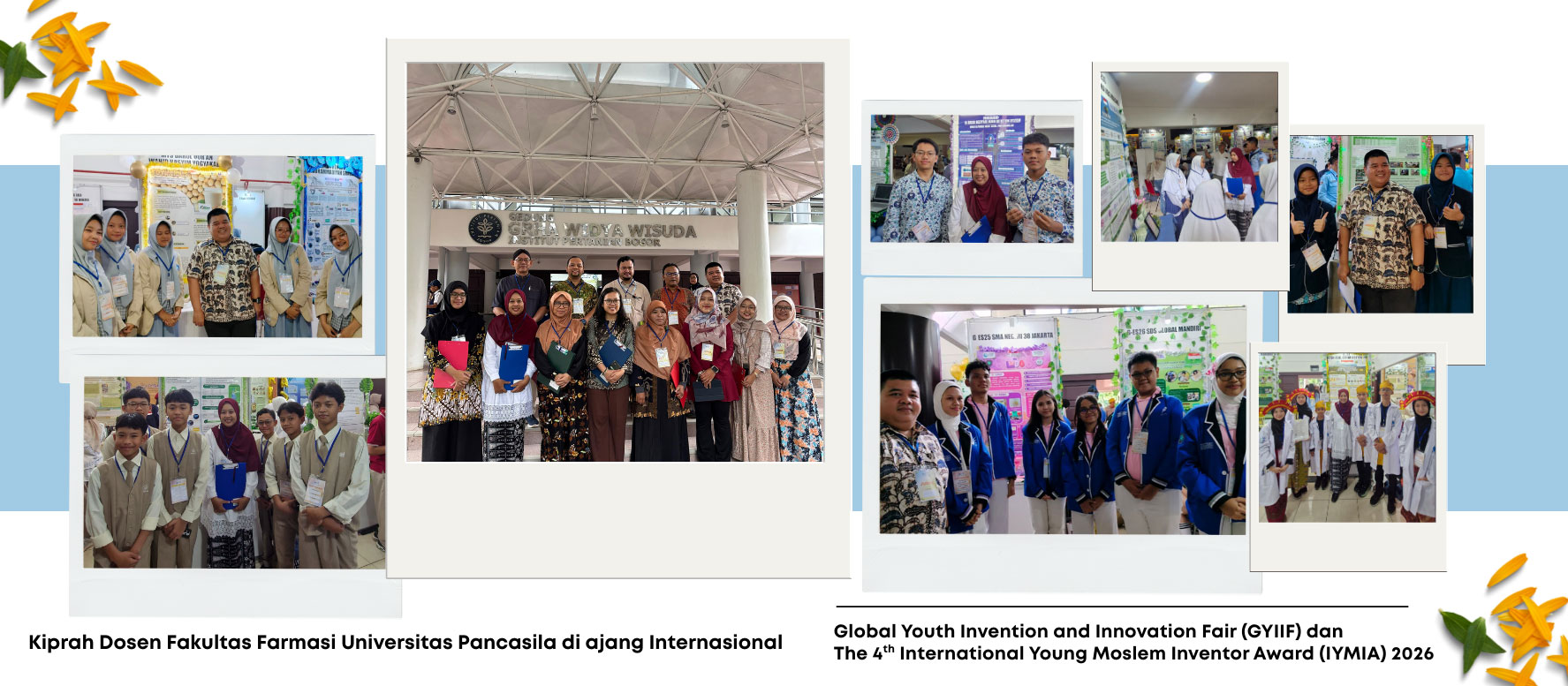 KIPRAH DOSEN FFUP DI AJANG INTERNASIONAL GYIIF & IYMIA 2026