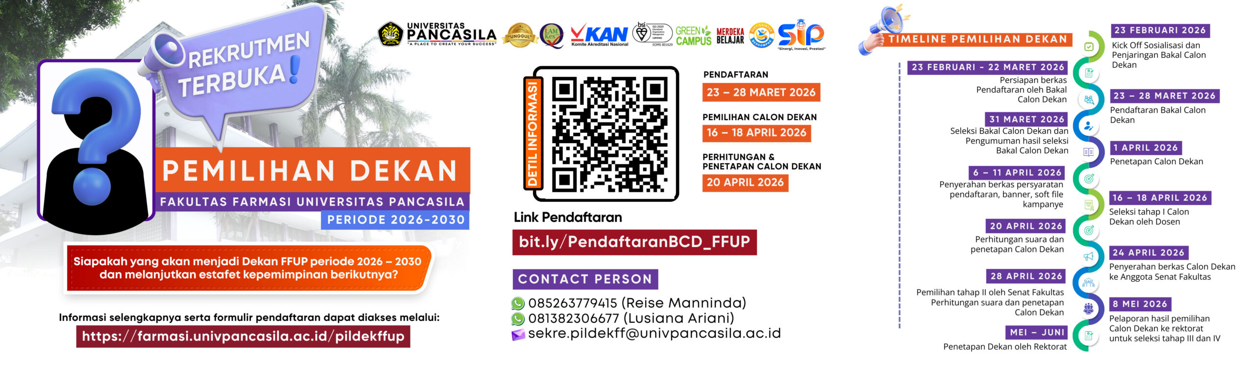 Yudisium Daring Program Studi D3 Farmasi Semester Genap 2019-2020