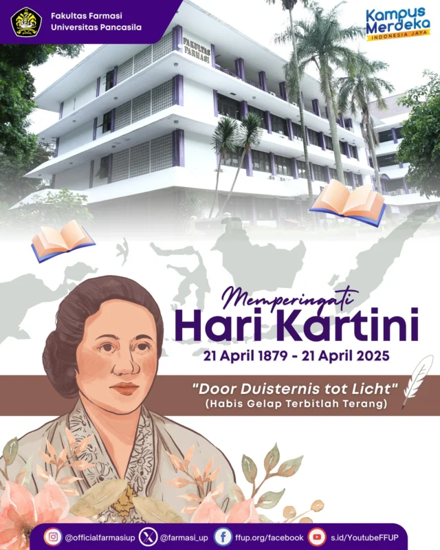 "Habis gelap, terbitlah terang."
Sebuah semangat yang tak lekang oleh waktu, diwariskan oleh R.A. Kartini untuk perempuan Indonesia—untuk terus maju, berkarya, dan membawa perubahan.

Hari ini, kita mengenang bukan hanya sosok Kartini sebagai pejuang emansipasi wanita, tetapi juga sebagai inspirasi dalam dunia pendidikan, kesehatan, dan kemanusiaan.

Selamat Hari Kartini!